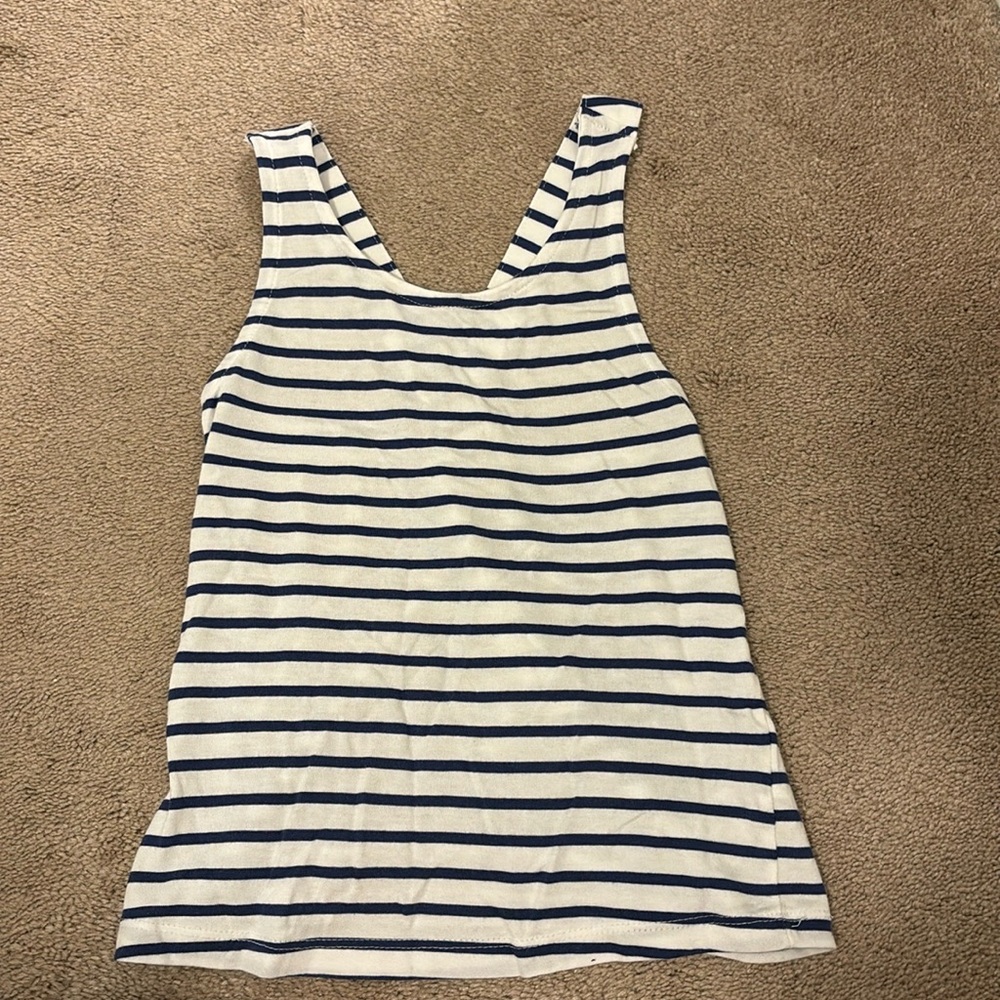 Boden girls cross back tank top